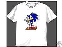 New Sonic the Hedgehog Character Party Favor Shirt  