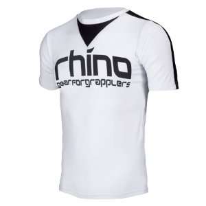 Rhino MMA Wrestling Rash Guard   Short Sleeve  Sports 