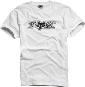Fox Racing Outta Here s/s Tee Shirt White, Large  