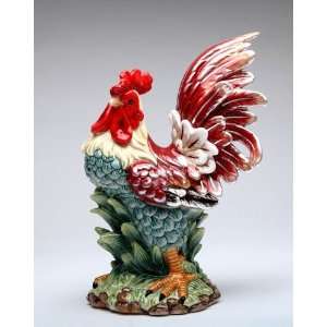 Country Rooster Figurine