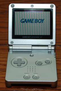   about  Nintendo Game Boy Advance SP Silver Handheld Return to top
