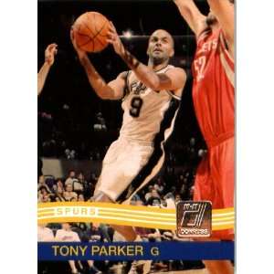  2010 / 2011 Donruss # 110 Tony Parker San Antonio Spurs NBA Trading 