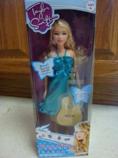 NEW NIB Taylor Swift Doll Performance Collection Turquoise Blue Dress 