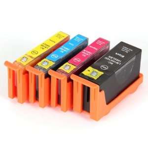  4pk Lexmark 100xl #100xl Compatible Printer Ink Cartridge 