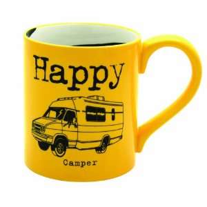  Our Name Is Mud by Lorrie Veasey Happy Camper Mug, 3 3/4 