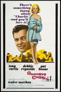 Goodbye Charlie 1967 Original Movie Poster Tony Curtis  