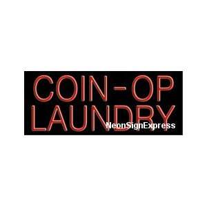  Neon Sign   COIN OP LAUNDRY 