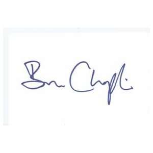 BEN CHAPLIN Signed Index Card In Person