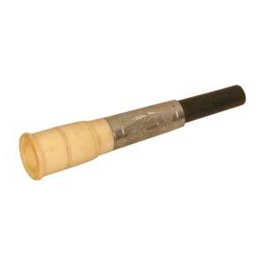   in ivory nickel and black plastic mouthpiece fits the bago mid