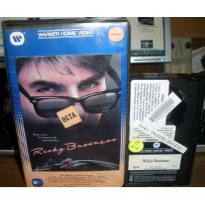 Risky Business (1983 Betamax) Original Clamshell Case)