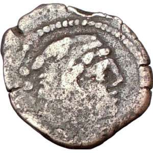 Roman Republic Anonymous Authentic Ancient RARE Coin 91BC HERCULES 