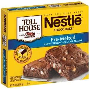 Nestle Toll House Baking Chocolate Choco Bake Pre   Melted Unsweetened 