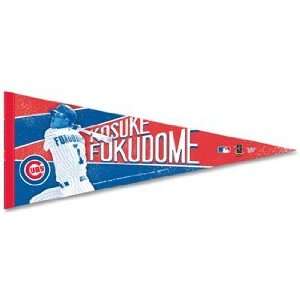  Kosuke Fukudome Chicago Cubs Pennant by Wincraft Sports 