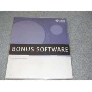  Bonus Software for Solaris 8 for Intel Platform 