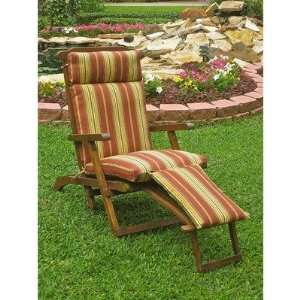  Steamer Chair Cushion Fabric Skyworks Caribbean Patio 