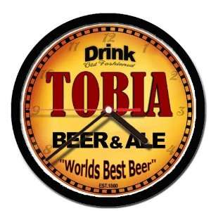  TOBIA beer and ale cerveza wall clock 