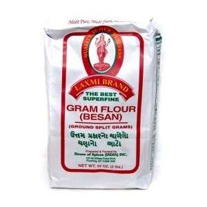 Laxmi Gram Flour (Besan)   2lb  Grocery & Gourmet Food