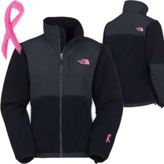 NWT♥ Black North Face Pink Ribbon Breast Cancer Denali Fleece 