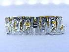   ed gp white pave two 2 finger name ring d p $ 58 42 26 % off $ 78