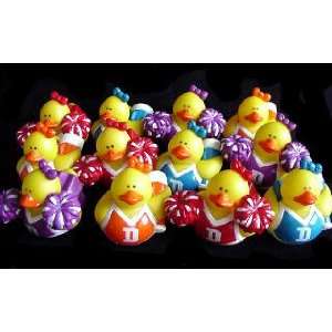   Rubber Ducky Cheerleading Cheer Cheerleader Party Favors Toys & Games