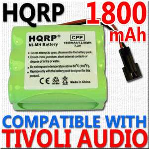 HQRP Battery fits Tivoli Audio PAL iPAL Radio MA 1 MA1 MA 2 MA2 MA 3 
