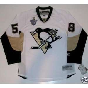   Letang Pittsburgh Penguins 08 Cup Jersey Real Rbk