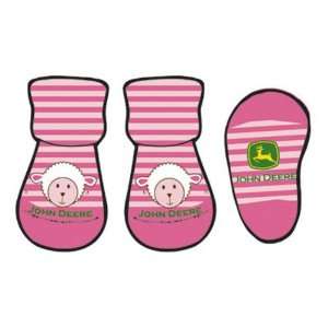    John Deere Infant Lamb Bootie Socks   LP35522