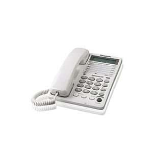    Panasonic® KX TS108W Single Line Phone (White) Electronics