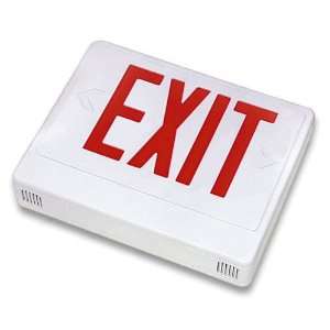  LED   Exit Sign   AC and Battery Backup   12 Watt Remote 