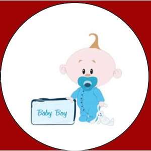  Birth Announcement Baby Button Baby