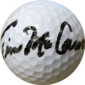 Tim McCarver Autographed/Hand Signed Golf Ball