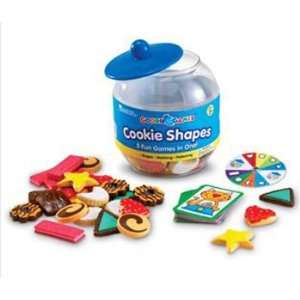   LEARNING RESOURCES GOODIE JAR GAMES   COOKIE SHAPES 