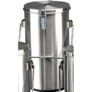 Thermo Scientific 2124 Stainless Steel 4.5L Wide Mouth Lab Line Flask 