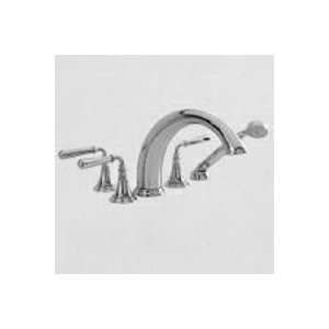  Newport Brass Tub Shower 3 1747 Bevelle Trim R T with Hd 