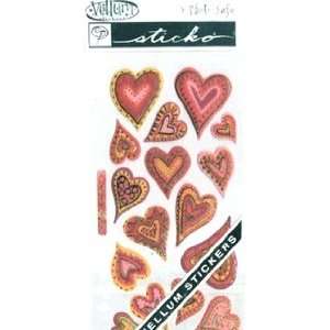  Stickers Expressive Hearts SPVM 45; 6 Items/Order
