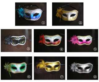 New Rose Venetian Costume Masquerade Cosplay Fancy Ball Party Mask 8 