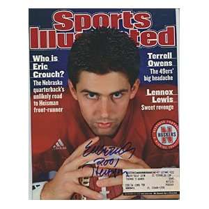  Eric Couch Autographed/Signed Sports Illustrated Magazine 