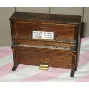  DOLLHOUSE FURNITURE UPRIGHT PIANO Toys & Games