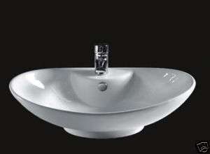 Bathroom Ceramic Vessel Pedestal Sink Bowl Vanity CV 21  