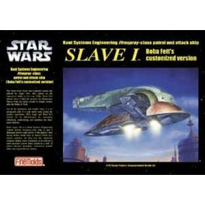   FineMolds Star Wars 1/72 Boba Fetts Slave 1 Model Kit Toys & Games