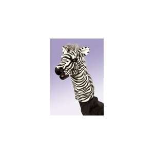  Zebra Stage Puppet By Folkmanis