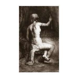  Rembrandt Van Rijn   The Woman With The Arrow Giclee