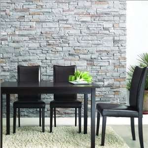  Baxton Studio Sweden Faux Leather 5 Piece Dining Set in 