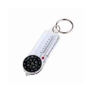  Thermometer Compass Keychain
