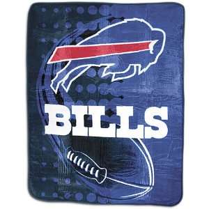 Bills Northwest NFL Royal Plush Raschel Blanket ( Bills )  