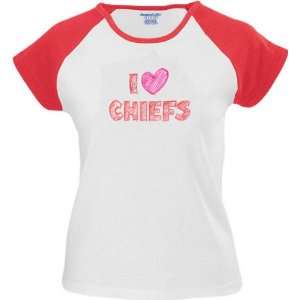  Kansas City Chiefs Sketched Heart Tee
