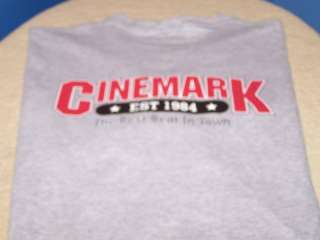 CINEMARK MOVIE THEATERS Established 1984   The Best Seat In Town T 