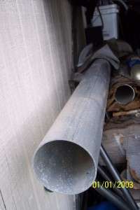 ALUMINUM PIPE TUBING BY THE 2 FOOT SECTION  