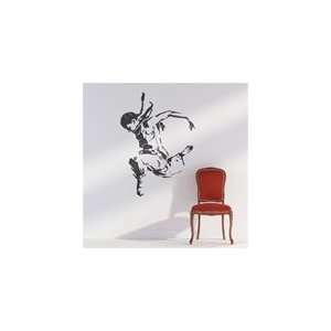  The Dancer Wall Decal  Black