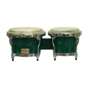  Tycoon Prem Bongos 7 & 8 1/2, Green Musical Instruments